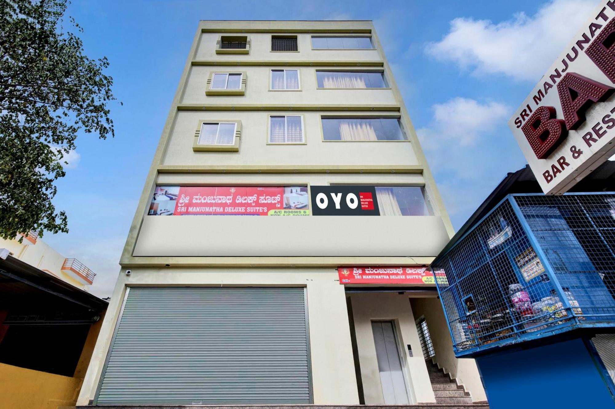 Hotel O Sri Manjunatha Deluxe Suites Bengalúr Exteriér fotografie