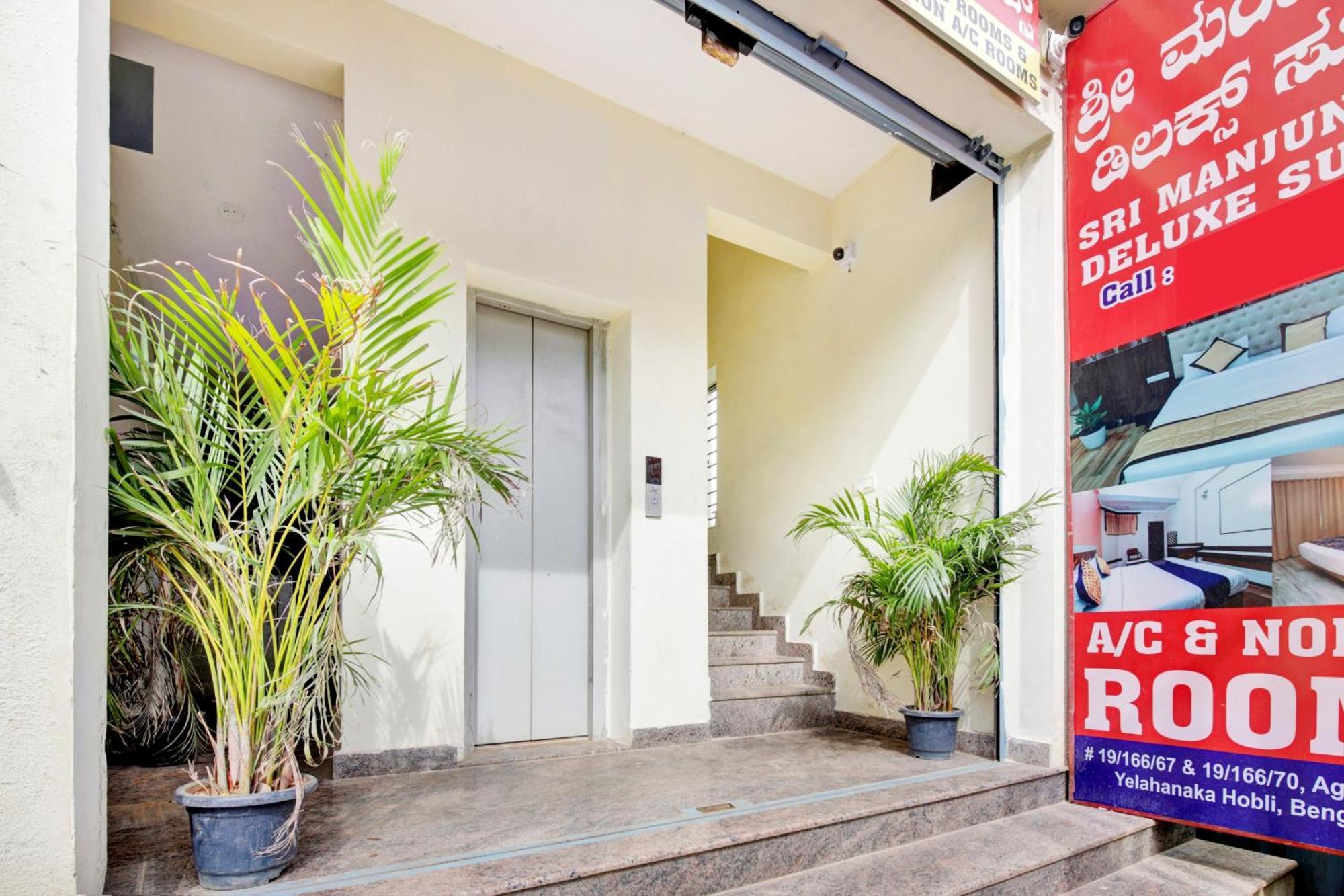 Hotel O Sri Manjunatha Deluxe Suites Bengalúr Exteriér fotografie